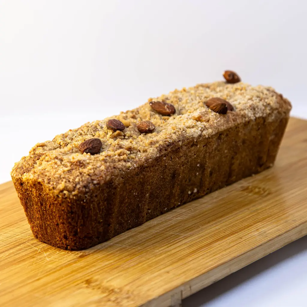 Budín Integral de Manzana con Almendras