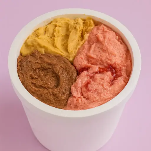 Pote de Helado de ¼ kg